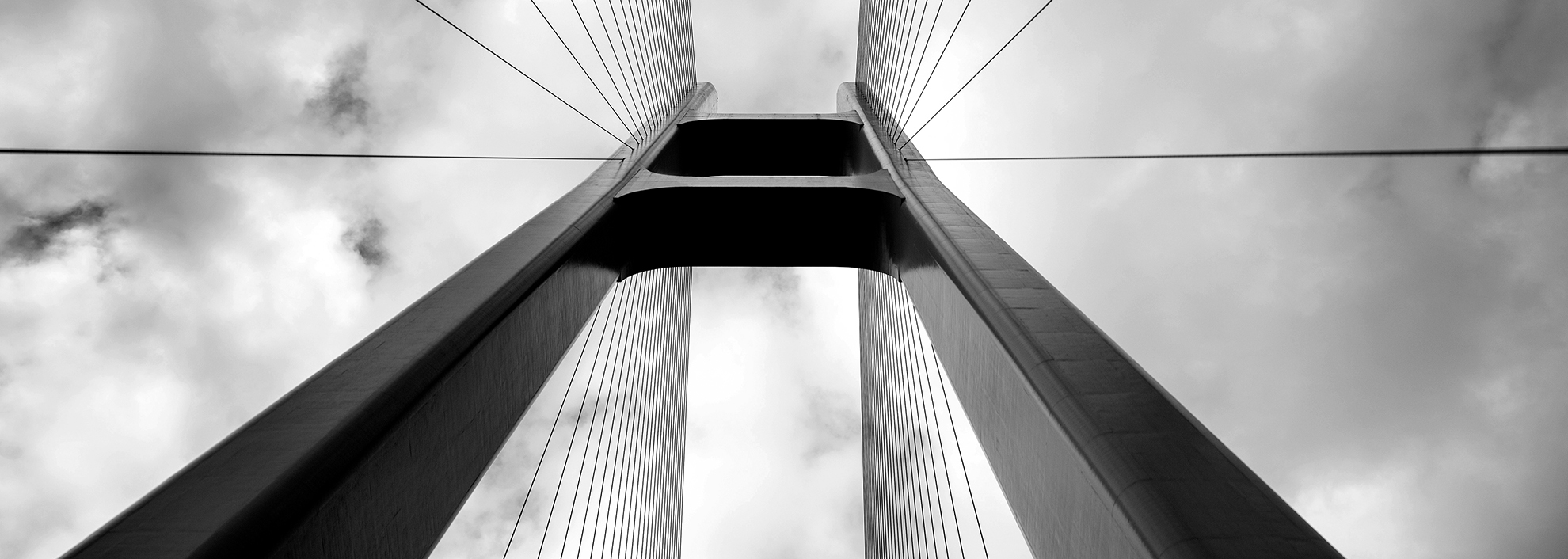 a bridge with wires
